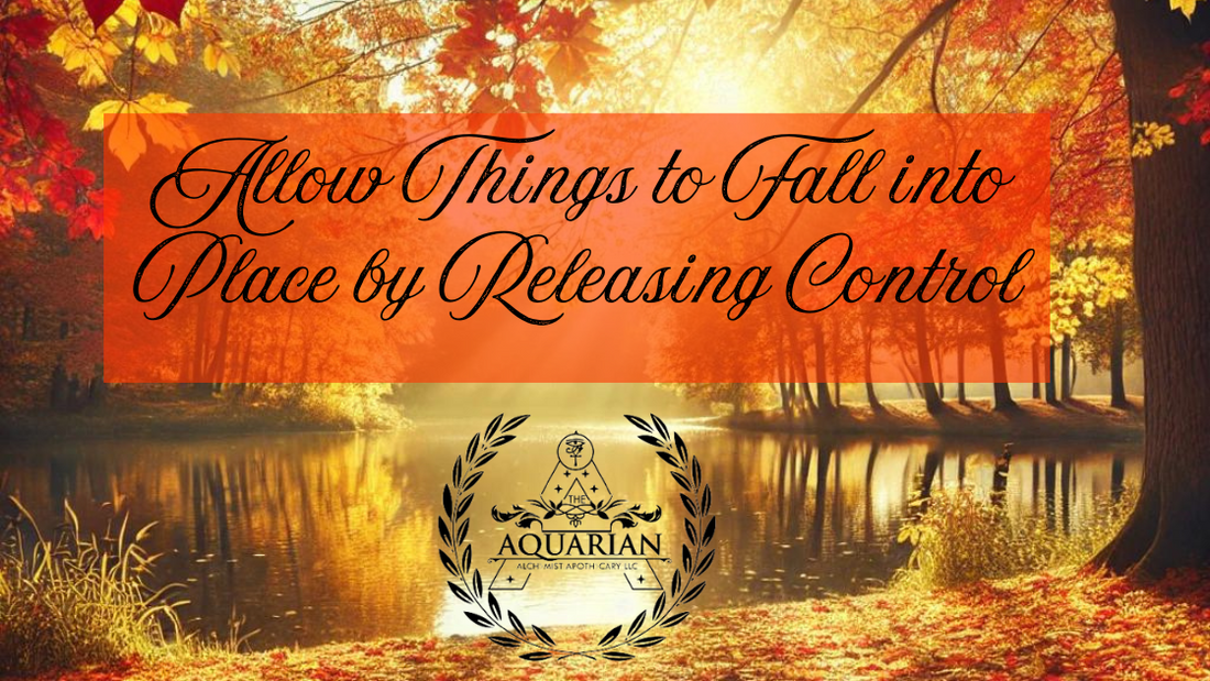 How to Allow Things to Fall into Place by Releasing Control