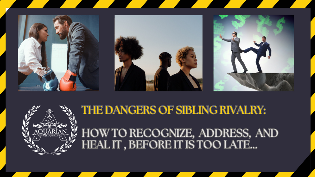 The Dangers of Sibling Rivalry: How to Recognize, Address, and Heal It before it's too late..
