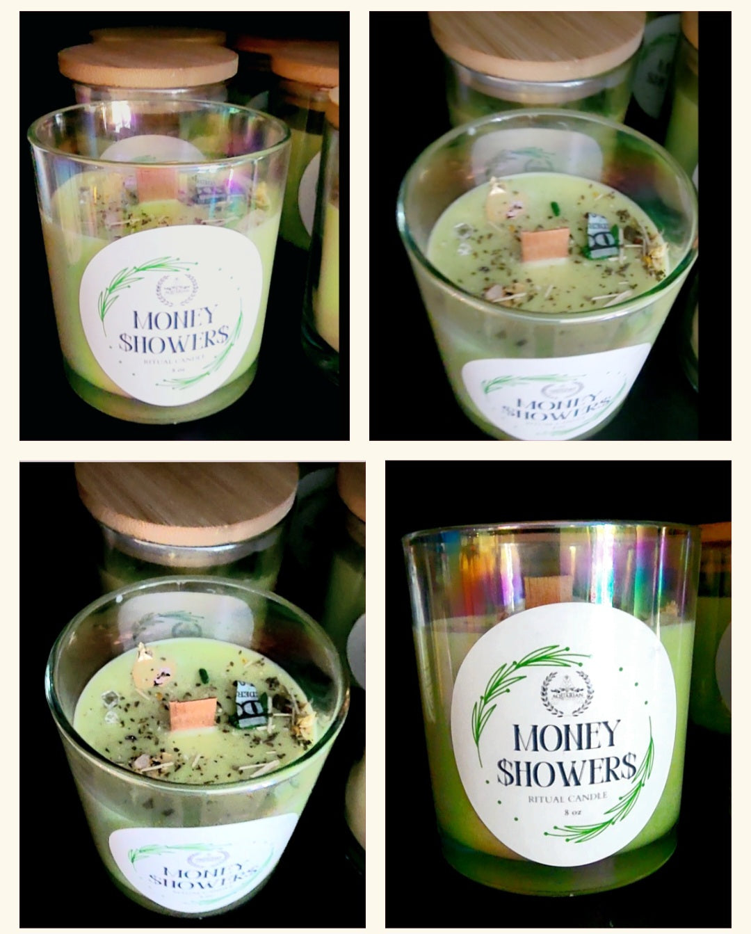 Money Showers - Ritual Candle