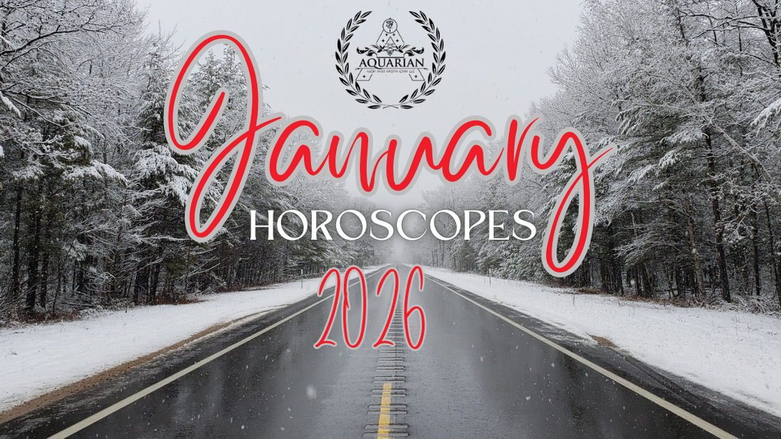 January Horoscopes for all 12 Zodiac signs.