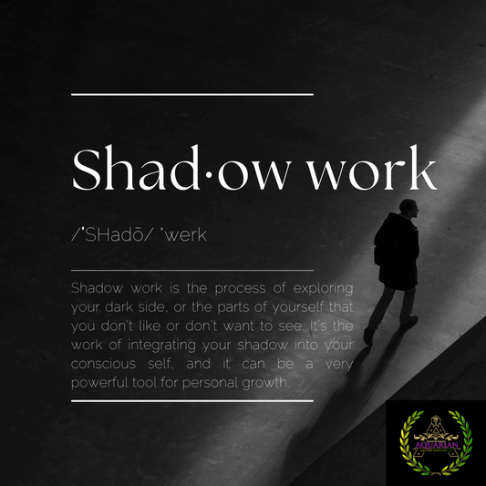 Shadow work is the process of exploring the origins of your dark side.