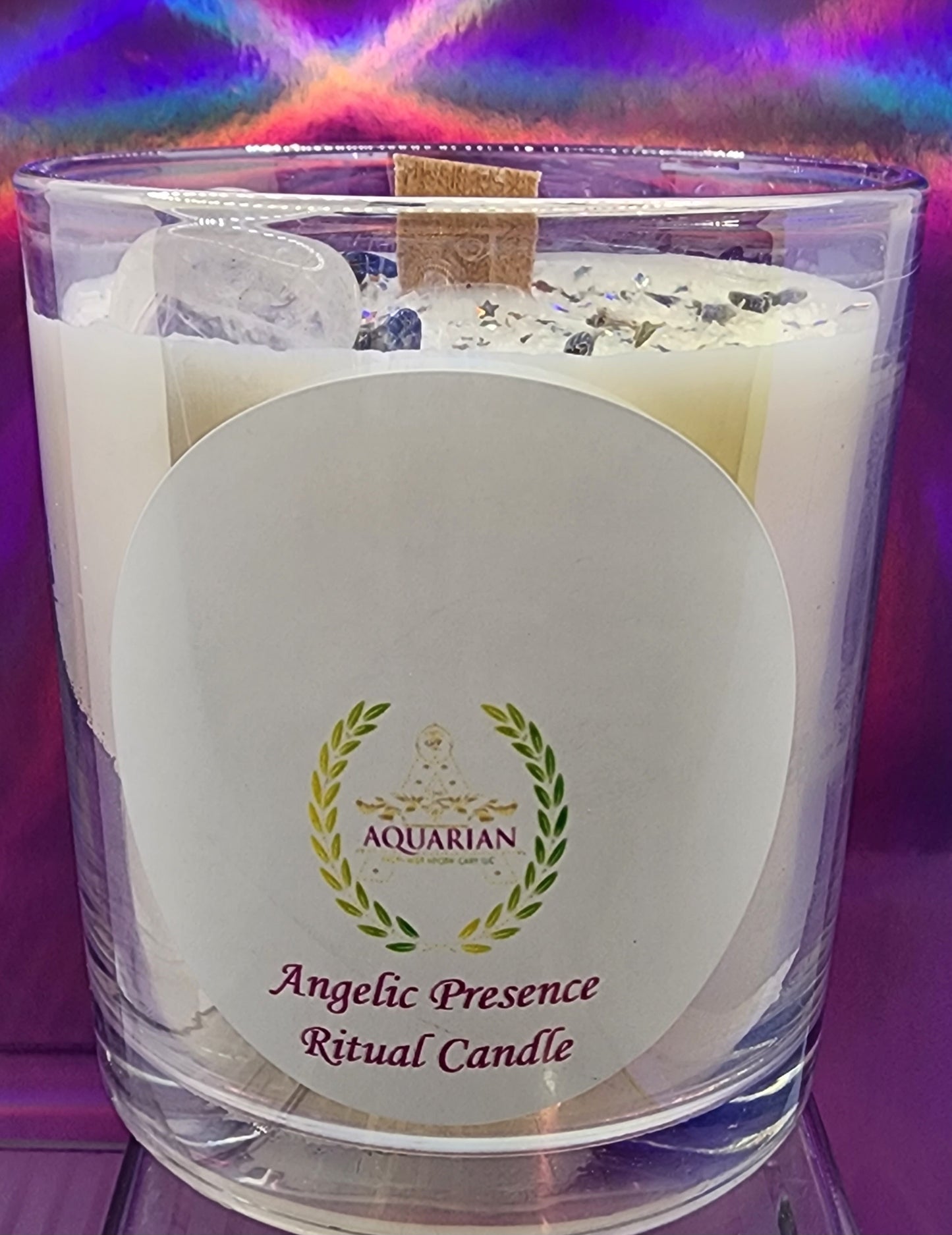 Angelic Presence Riutal Candle.